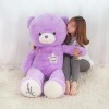 PaMut Jouets en Peluche Nouveau Ours en Peluche Jouet en Peluche Coussin Doux Cadeau de Noël 45cm 1