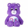 Splash Toys - Ours en Peluche Bisounours - Ours Tout Doux à câliner - Violet - 30 cm