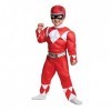 Disguise Officiel - Déguisement Power Rangers Enfant, Deguisement Power Ranger Dino Fury, Deguisement Power Ranger Rouge, Cos