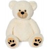 LotFancy 50cm Ours en Peluche, Jouet en Peluche, Animal en Peluche Mignon Jouet en Peluche avec Empreintes Cadeaux pour Enfan