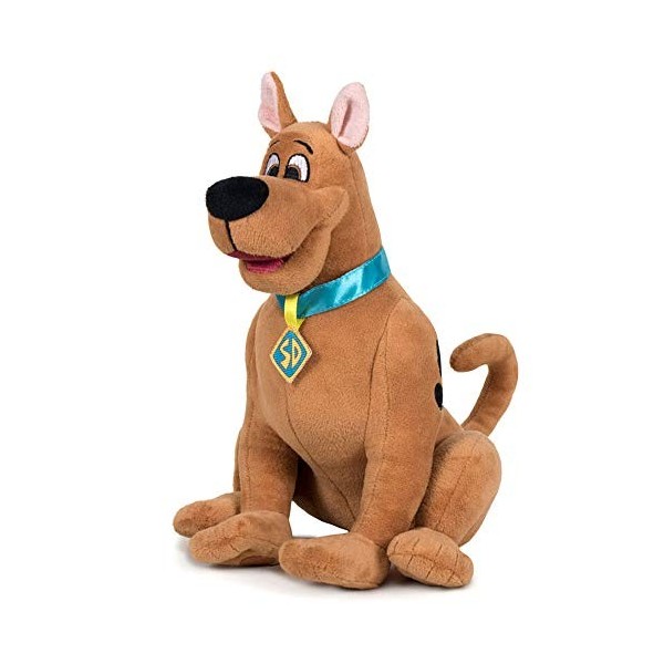 SCOOB! Scooby Doo - Peluches du Nouveau Film Qualité Super Soft 760018779 28CM, Scooby Adulte 