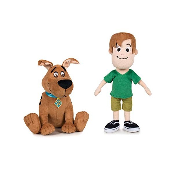 SCOOB! Scooby Doo - Peluches du Nouveau Film Qualité Super Soft 760018779 28CM, Scooby Adulte 