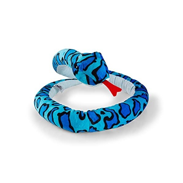 Mollis Molli Toys Serpent Snake Doudou 200 cm – Peluche développée en Suède Violet 