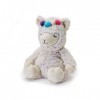 Warmies® Peluche bouillotte entièrement chauffante parfumée à la lavande - Lama, 33 cm