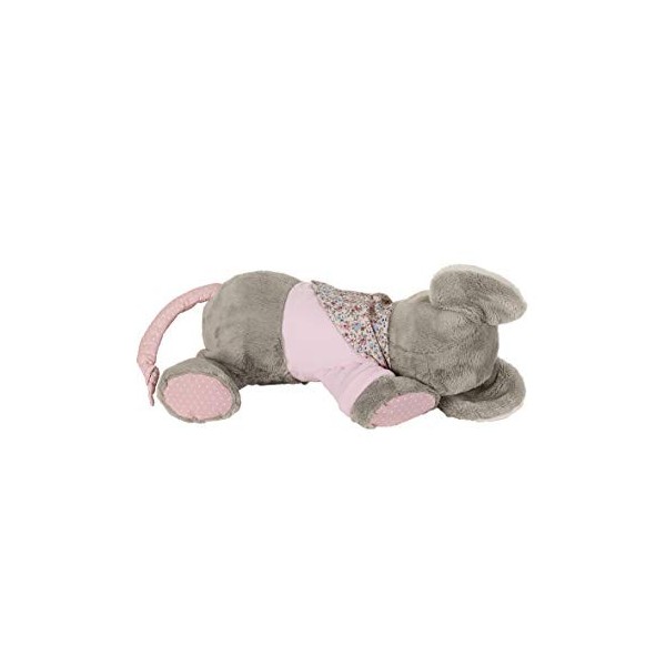 Sterntaler Peluche Doudou Souris Mabel DE 3102001 avec Bruit du Coeur, pour Bébé dès la Naissance, Gris/Multicolore