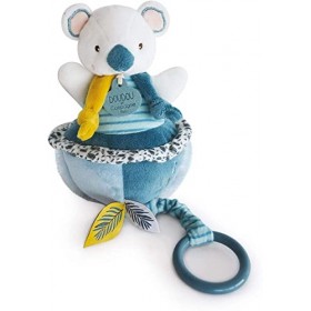 Doudou et Compagnie - Peluche Musicale Koala - 20 cm - Bleu - Yoka Le Koala - DC3673 - 1 Unité