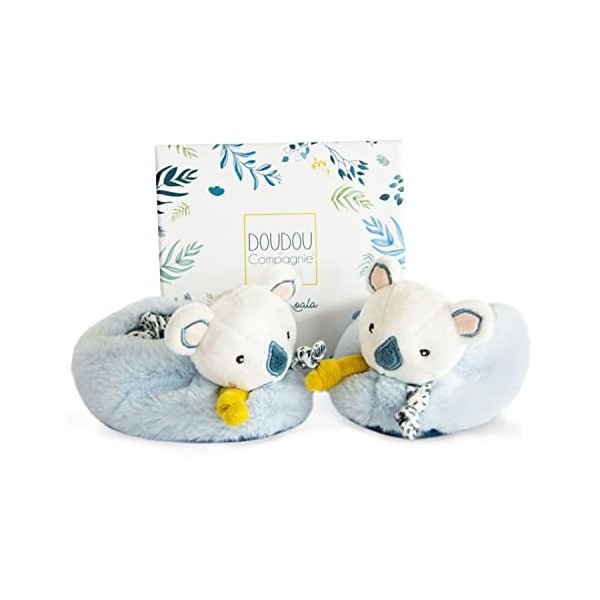 Doudou et Compagnie - Peluche Musicale Koala - 20 cm - Bleu - Yoka Le Koala - DC3673 - 1 Unité