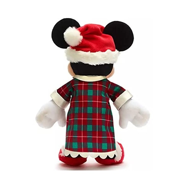 Disney Store 2021 Décoration en peluche à collectionner Motif tartan Minnie Mouse