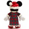 Disney Store 2021 Décoration en peluche à collectionner Motif tartan Minnie Mouse