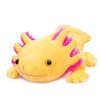 lilizzhoumax Peluche Axolotl avec 2 Petits Axolotl, Simulation Jouet en Peluche Axolotl Poupée, Ensemble de Jeu de 3 Fermetur