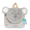 Doudou et Compagnie - Collection UNICEF - Sac à Dos Peluche Doudou Koala Gris - 20 x 20 x 10 cm - Cadeau Naissance Idéal pour