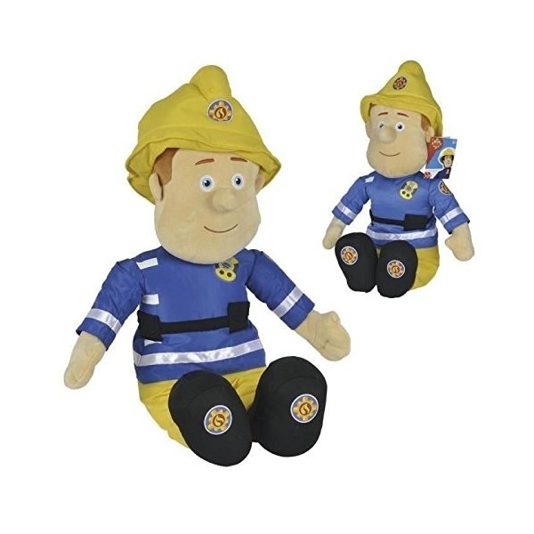 Moto Sam Le Pompier Avec Figurine Articulée - Jouet à Roulettes Avec Lumières Et Sons, Pour Enfants Dès 3 Ans
