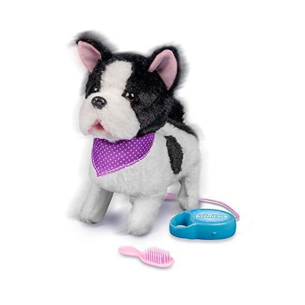 Tobar Animigos Peluche Electronique Bouledogue Français Fantaisie