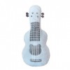 Peluche 37Cm Simulation Guitare Jouet en Peluche Instrument De Musique Coussin Poupée Garçon Fille Anniversaire Cadeau De Vac