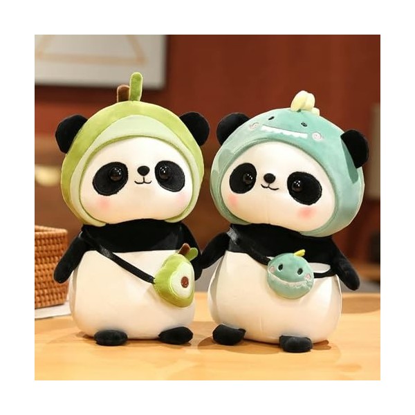 Kawaii Panda Peluche Jouets Animaux Mignons Ours Dinosaures Lapin Fleur Coussin en Peluche Enfants Cadeaux Anniversaire Cadea