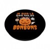 Je Suis Là Pour Les Bonbons Halloween Fête Horreur Cadeau PopSockets PopGrip Interchangeable