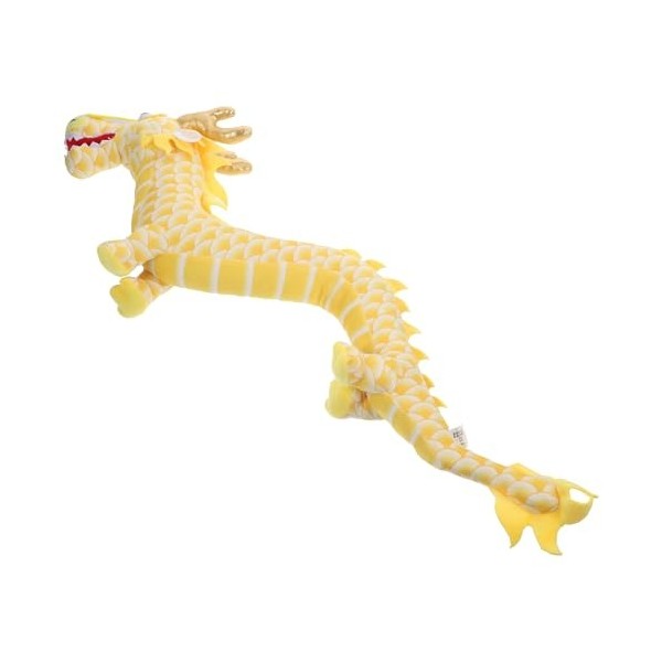 Luxshiny Peluche Dragon du Nouvel an : Poupées De Dragon Chinois en Peluche Animaux du Zodiaque Jouets De Mascotte De Lannée