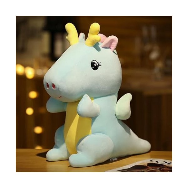 Mignon Dragon en Peluche Jouet Super Doux Dessin animé Peluche Animal Dinosaure poupée Enfants câlin poupée Oreiller décorati