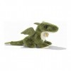 Plush & Company EJ-8029956100192 Dragon Urobor Vert 25 cm 946, Multicolore