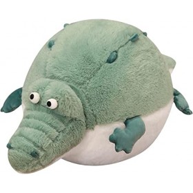 Peluche crocodile moelleuse - Coussin en peluche crocodile douce pour canapé - Jouet alligator amusant pour garçons et filles