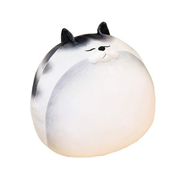 Peluche en forme danimaux en peluche Kawaii Chubby Blob Coussin en coton doux Jouets animaux câlinant coussin poupée jouets 