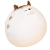 Peluche en forme danimaux en peluche Kawaii Chubby Blob Coussin en coton doux Jouets animaux câlinant coussin poupée jouets 