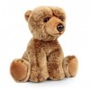 Tobar-Tobar-37244-Peluche Grizzly, Animigos World of Nature, 37244, Marron