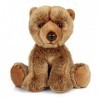 Tobar-Tobar-37244-Peluche Grizzly, Animigos World of Nature, 37244, Marron