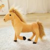 NOpinz Peluche Animal poupée Cheval Oreiller Enfants créatif Anniversaire décoration Cadeau Cheval Peluche Jouet 26cm 3