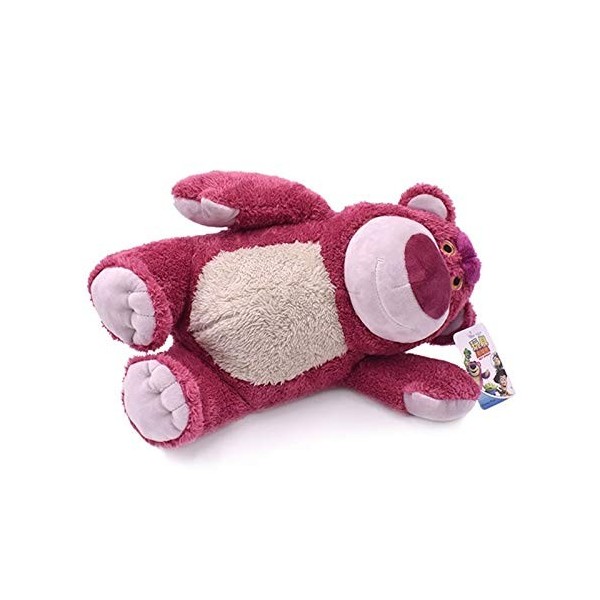 Qylfsxb Peluche Disney Original Toy Story Lotso Fraise Ours en Peluche Ours Super Doux Jouets pour Enfants avec Odeur De Frai