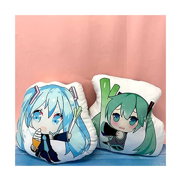 Virtual Singer Hatsune Miku 45CM Jouet en coton en peluche