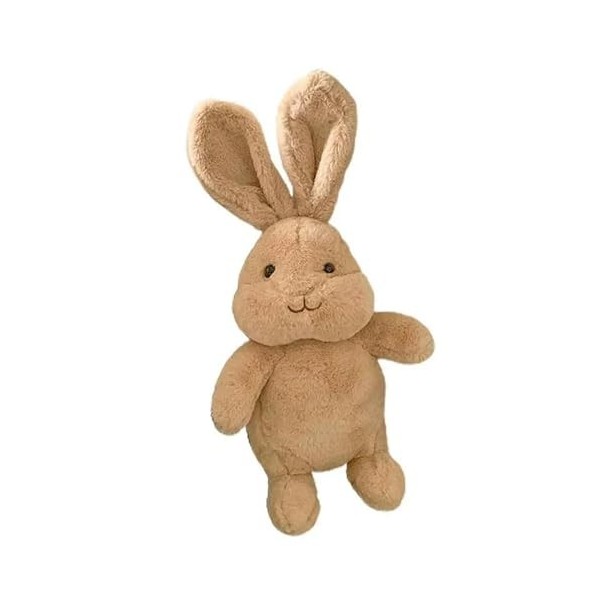 EacTEL Lapin en Peluche Mignon Lapin en Peluche Jouet De Pâques Cadeau D’Anniversaire Peluche Lapin Cadeau De Noël 30CM 1