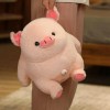 NOpinz Mignon réaliste Cochon en Peluche Jouets en Peluche pour Enfants Doux canapé Animal Peluche poupée en Peluche Enfants 