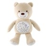 Chicco First Dreams Baby Bear Ours en Peluche Musical, Veilleuse Lumineuse pour Bébés avec Effets Lumineux et Mélodies Relaxa