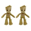 Pethuel Groot Peluche 22 cm Jouet Groot Arbre Peluche Groot Peluche + Groot Keychain 4 pièces Groot Baby Porte-clés A 