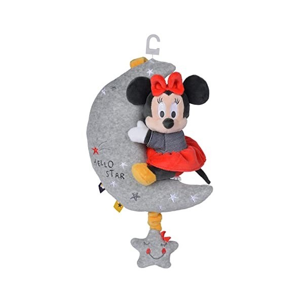 Disney - Minnie Musical Moon Starry Night, Peluche, Brillent dans Le Noir, à partir de 0 Mois