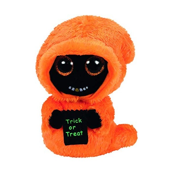 Ty - TY36208 - Beanie Boos - Peluche Grinner le fantôme 15 cm