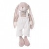 Bukowski Design AB Lucien, Lapin en Peluche Beige avec Salopettes, Hauteur 30 cm