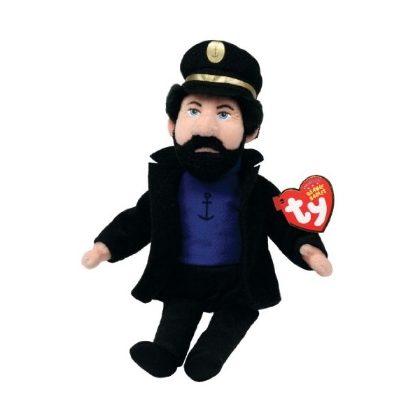 Ty Peluche - Beanie Babies Tin Tin Capitain Haddock à 20 cm.  Code 40911 