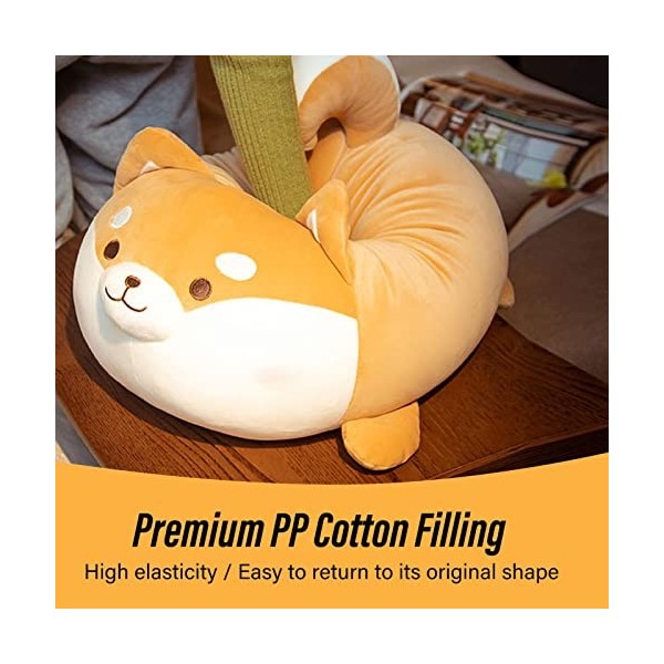 13,8 Pouces Shiba Inu Animal en Peluche Mignon Anime Corgi Akita Chien en Peluche Oreiller Sourire Kawaii Peluche Meilleurs C