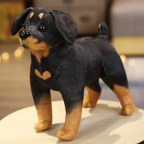 Husky Akita Rottweiler Animal Chien Jouet en Peluche Poupée Mignonne Jouet en Peluche Enfants Garçon Cadeaux De Noël 25CM 5