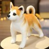 Husky Akita Rottweiler Animal Chien Jouet en Peluche Poupée Mignonne Jouet en Peluche Enfants Garçon Cadeaux De Noël 25CM 5