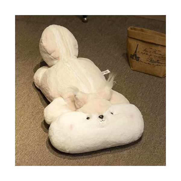 GagaLu Poupée en Peluche écureuil de Dessin animé Mignon Grosse Queue Peluche Animal Jouet créatif Tapis Chambre décoration E