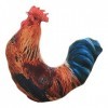 OATIPHO Artificielle Coq Oreiller Océan Animal en Peluche Oreiller Décoratif pour Canapé Enfants Jouets en Peluche Coq Coussi