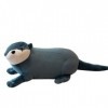 Peluche Loutre, 80cm Mignon Loutre en Peluche Coussin Long Oreiller danimaux Poupée Jouets Douce Loutre Peluche Réaliste Ani