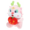 ibasenice Nouvel an Dragon Poupée Zodiaque Animal en Peluche Dragon Chinois en Peluche 2024 Animal en Peluche Mascotte Chinoi