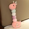 Kawaii Animal Chenille poupée Peluche cerf Jouet Enfants Long Oreiller Fille créatif Cadeau d’Anniversaire Cadeau de Noël 60c