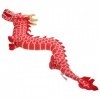 Luxshiny Peluche Dragon du Nouvel an : Poupées De Dragon Chinois en Peluche Animaux du Zodiaque Jouets De Mascotte De Lannée
