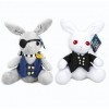 Black Butler Sebastian Peluche Jouet Kuroshitsuji Pet Lapin Ciel Doux Peluche Poupée 30cm 2 pièces