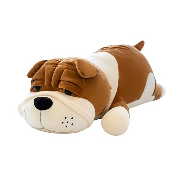 ibasenice Poupée Sharpei Poupée De Chien en Peluche Énormes Peluches Poupée en Peluche Chien Étreindre Peluches Géantes Gros 